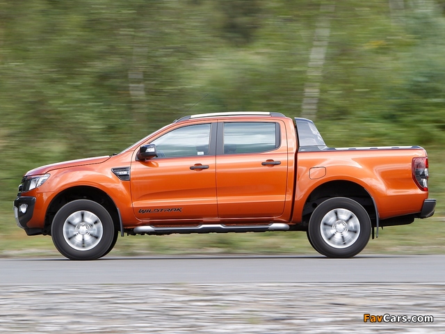 Ford Ranger Wildtrak UK-spec 2012 images (640 x 480)