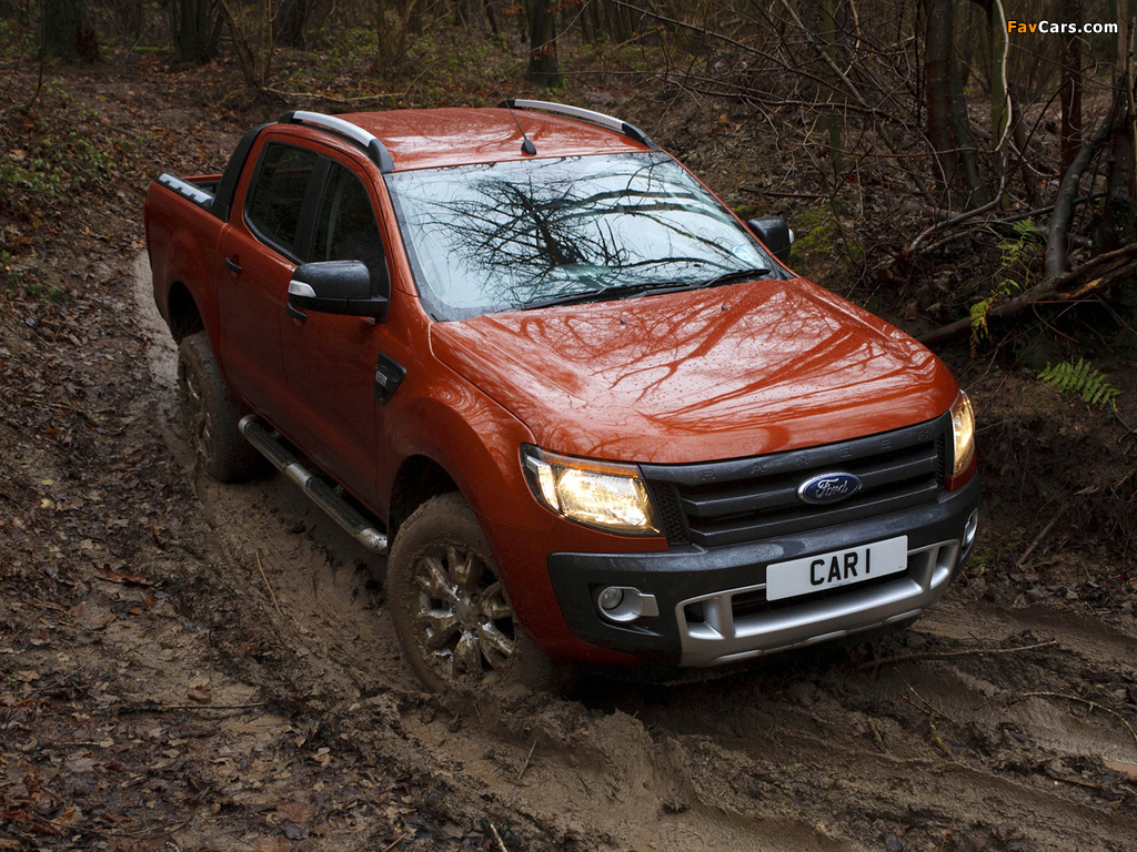Ford Ranger Wildtrak UK-spec 2012 photos (1024 x 768)