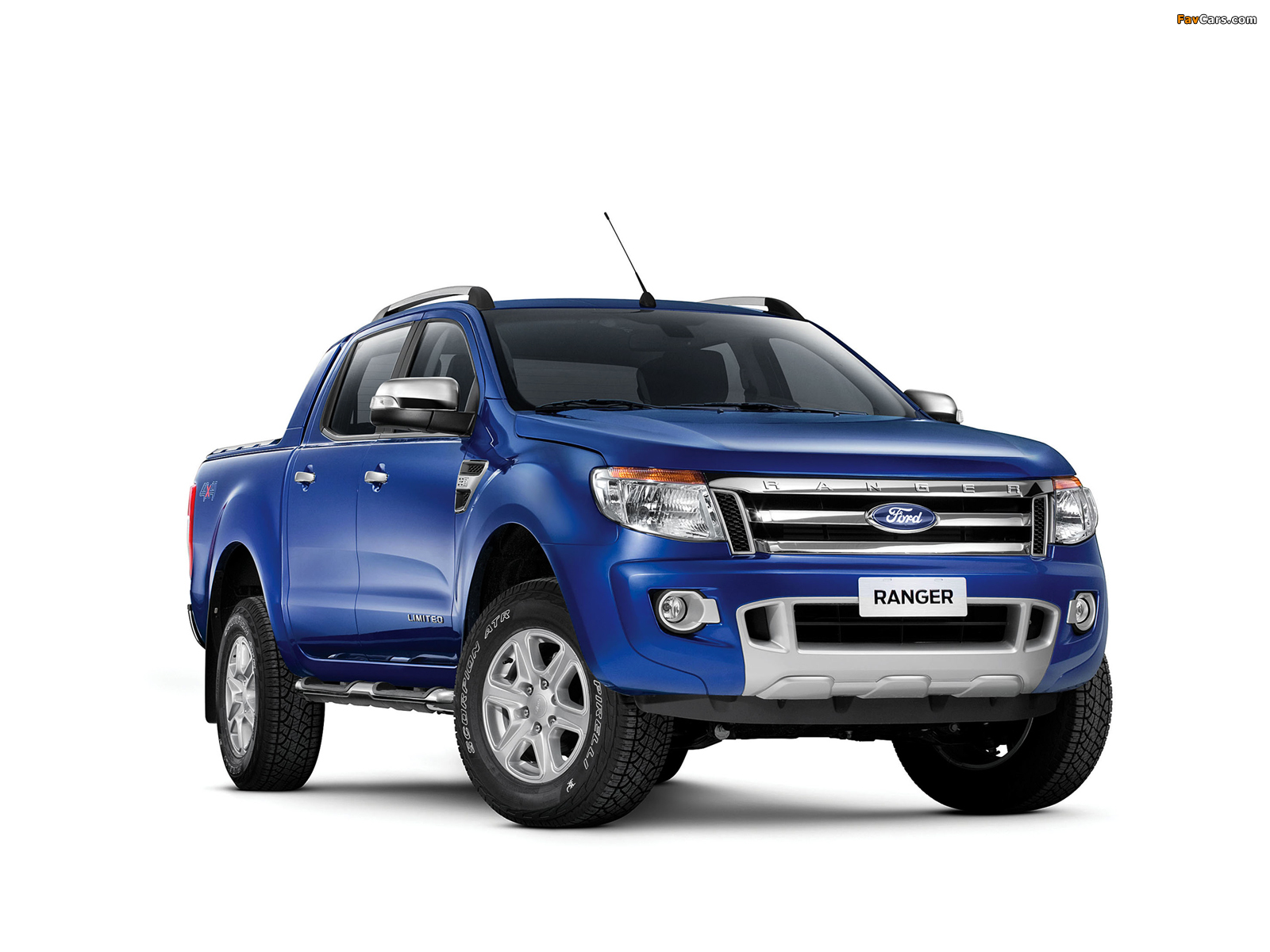 Ford Ranger Double Cab Limited BR-spec 2012 photos (1600 x 1200)