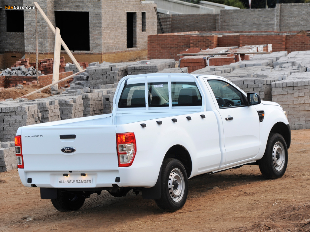 Ford Ranger Single Cab ZA-spec 2012 pictures (1024 x 768)