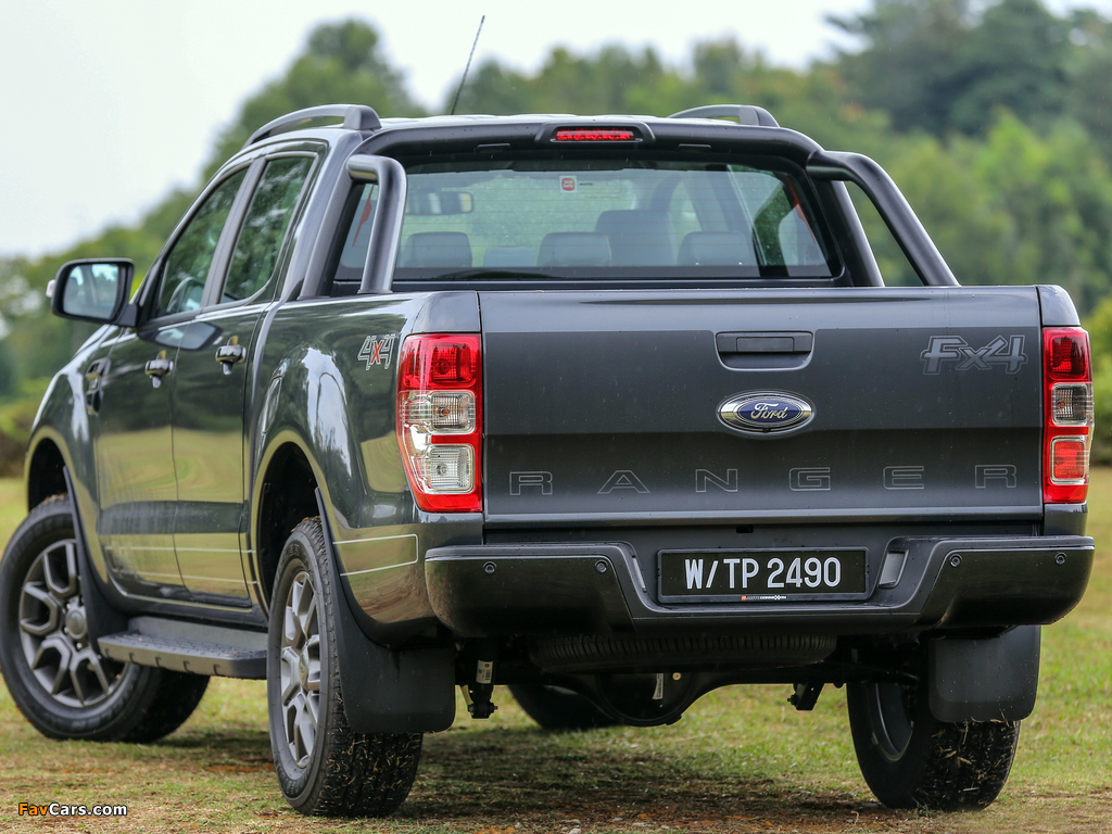 Ford Ranger Double Cab FX4 MY-spec 2017 photos (1024 x 768)