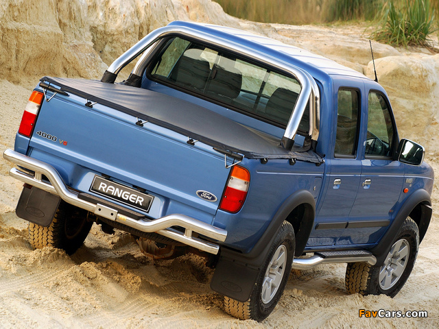 Images of Ford Ranger Double Cab ZA-spec 2003–07 (640 x 480)