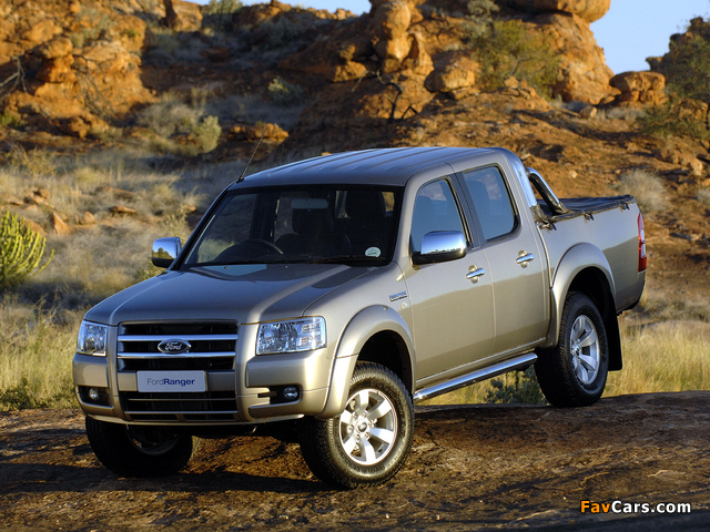 Images of Ford Ranger Double Cab ZA-spec 2007–09 (640 x 480)