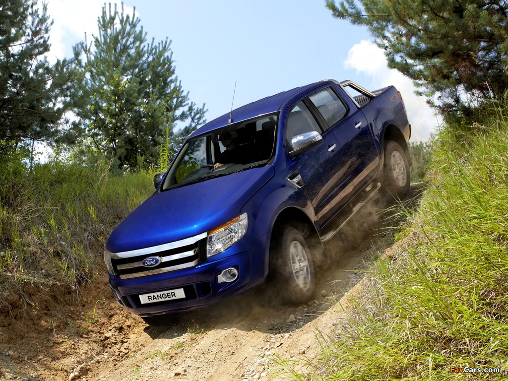 Images of Ford Ranger Double Cab XLT TH-spec 2011 (1024 x 768)
