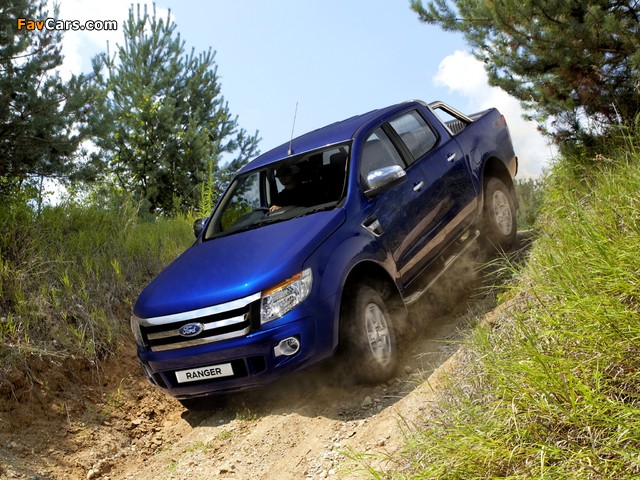 Images of Ford Ranger Double Cab XLT TH-spec 2011 (640 x 480)