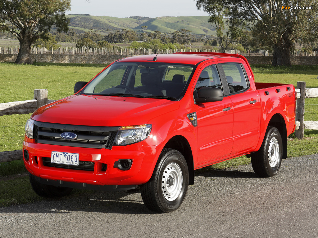 Images of Ford Ranger Double Cab XL AU-spec 2011 (1024 x 768)