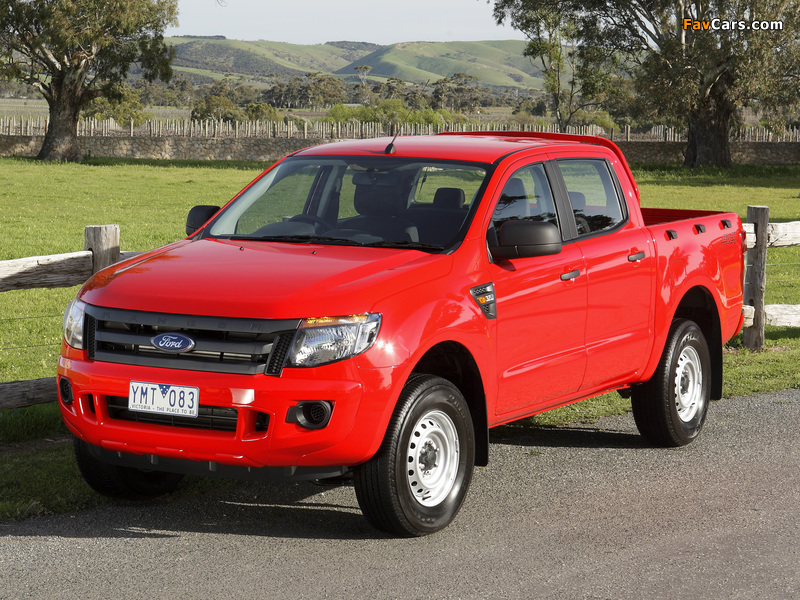 Images of Ford Ranger Double Cab XL AU-spec 2011 (800 x 600)