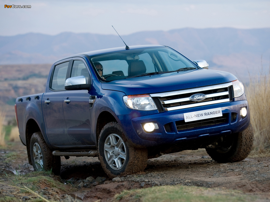 Images of Ford Ranger Double Cab XLT ZA-spec 2011 (1024 x 768)