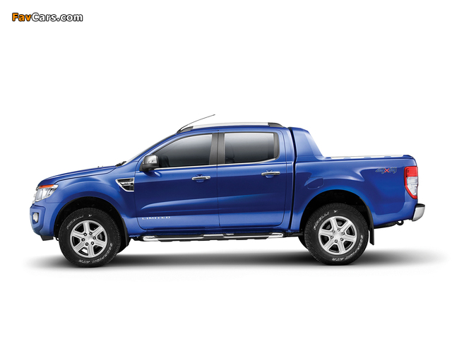 Images of Ford Ranger Double Cab Limited BR-spec 2012 (640 x 480)
