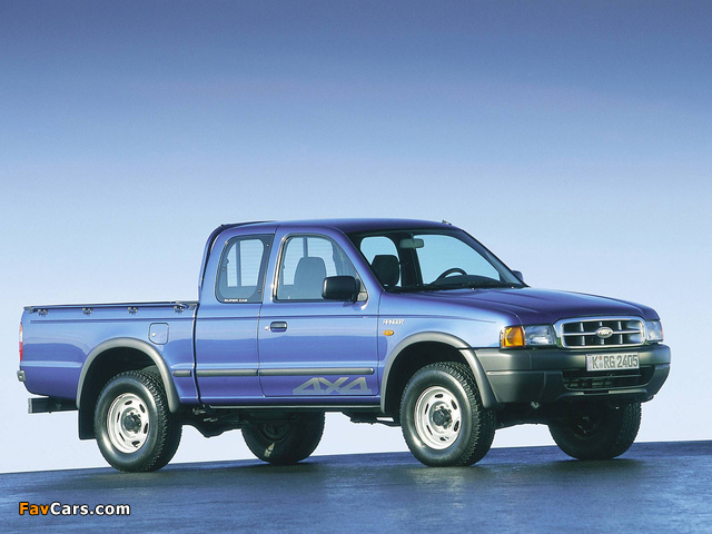 Photos of Ford Ranger SuperCab 1998–2003 (640 x 480)