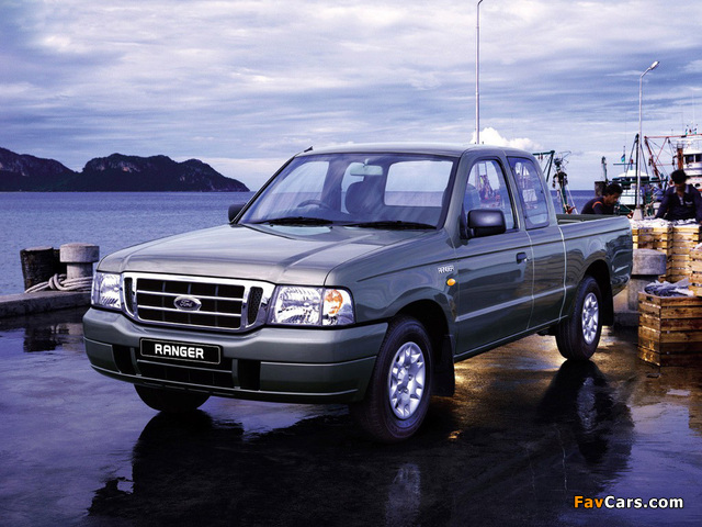 Photos of Ford Ranger SuperCab 2003–06 (640 x 480)