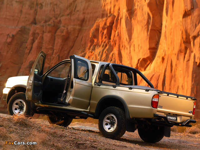 Photos of Ford Ranger Super Cab ZA-spec 2003–07 (640 x 480)