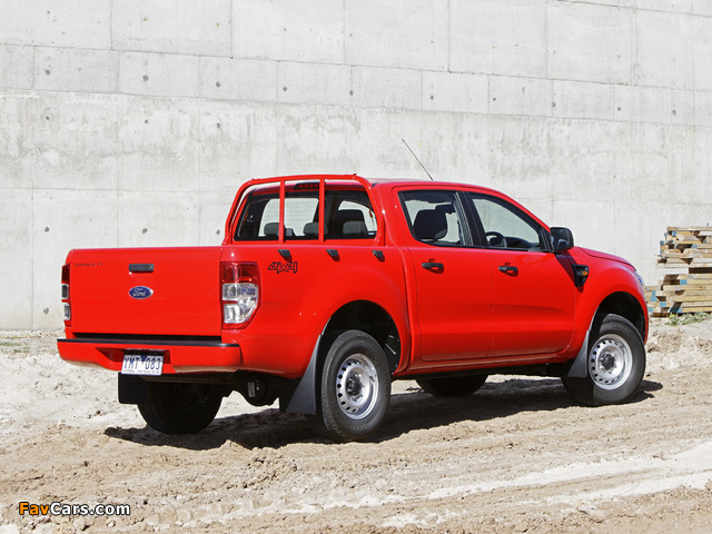 Photos of Ford Ranger Double Cab XL AU-spec 2011 (640 x 480)