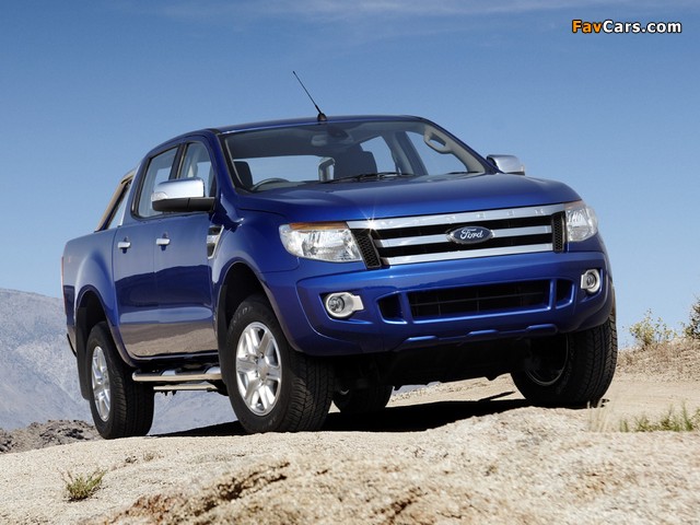 Photos of Ford Ranger Double Cab XLT TH-spec 2011 (640 x 480)