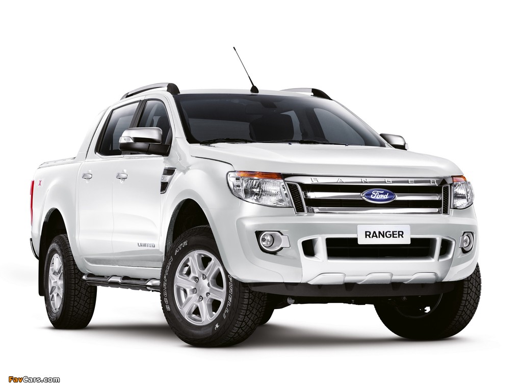 Photos of Ford Ranger Double Cab Limited BR-spec 2012 (1024 x 768)