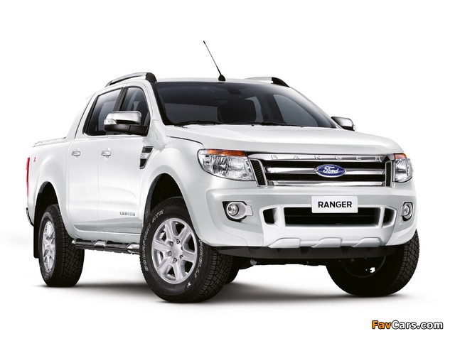 Photos of Ford Ranger Double Cab Limited BR-spec 2012 (640 x 480)