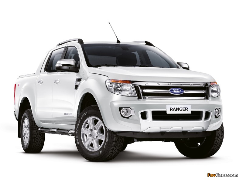 Photos of Ford Ranger Double Cab Limited BR-spec 2012 (800 x 600)