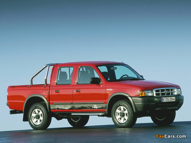 Pictures of Ford Ranger Double Cab 1998–2003 (640 x 480)