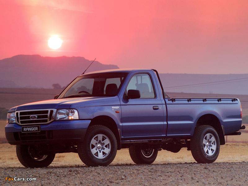 Pictures of Ford Ranger Single Cab ZA-spec 2003–07 (800 x 600)