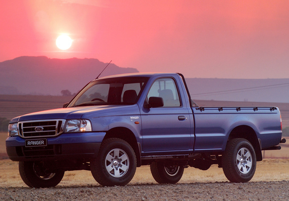 Pictures of Ford Ranger Single Cab ZA-spec 2003–07