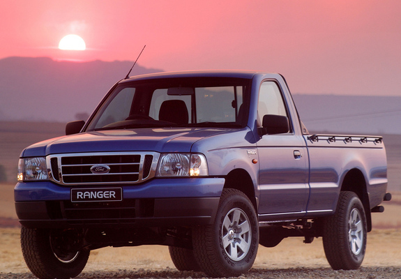 Pictures of Ford Ranger Single Cab ZA-spec 2003–07