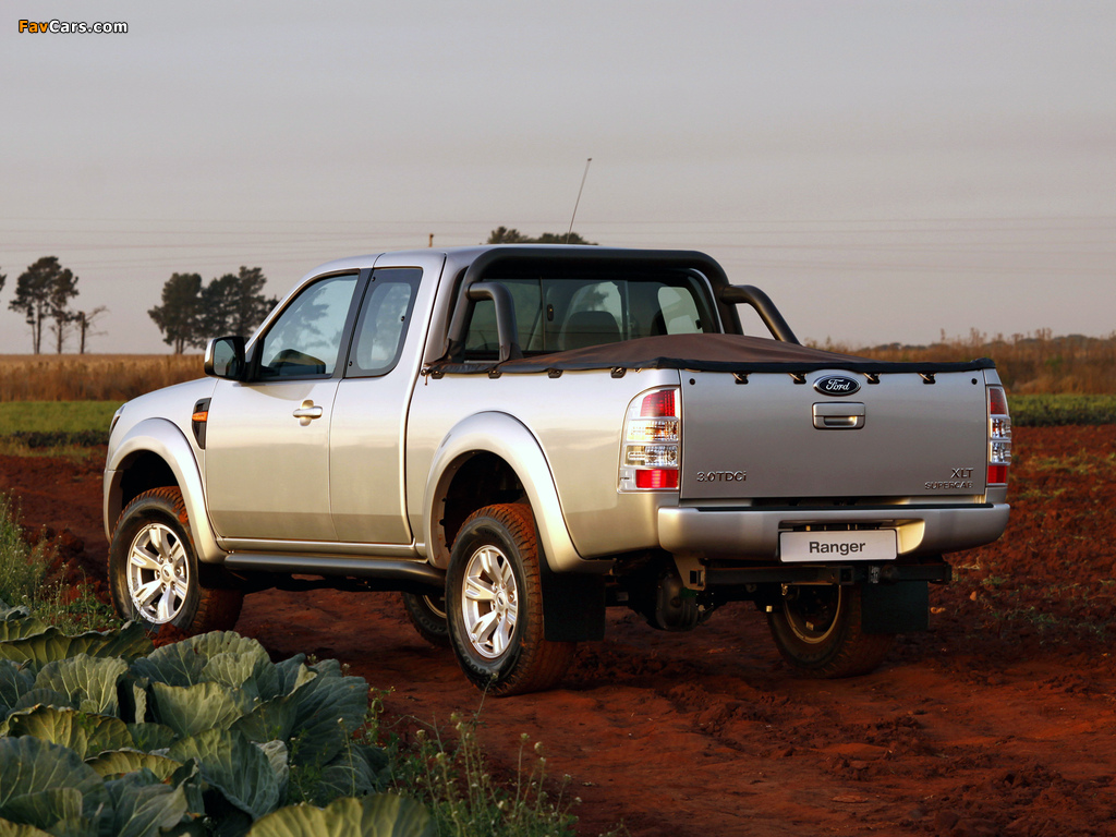 Pictures of Ford Ranger SuperCab ZA-spec 2010–11 (1024 x 768)