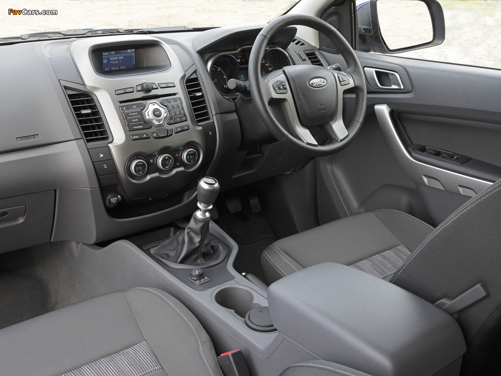 Pictures of Ford Ranger Double Cab XLT AU-spec 2011 (1024 x 768)