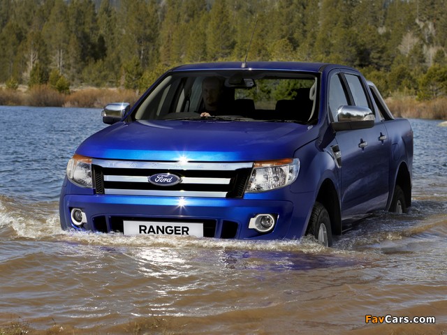 Pictures of Ford Ranger Double Cab XLT TH-spec 2011 (640 x 480)