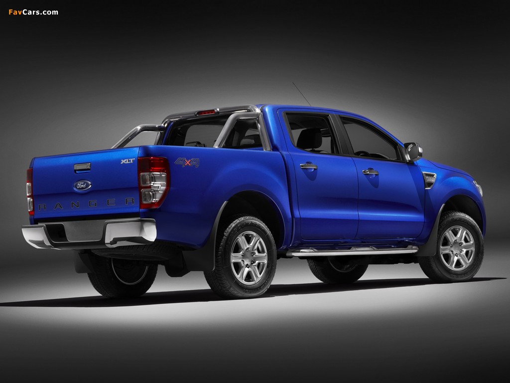 Pictures of Ford Ranger Double Cab XLT TH-spec 2011 (1024 x 768)