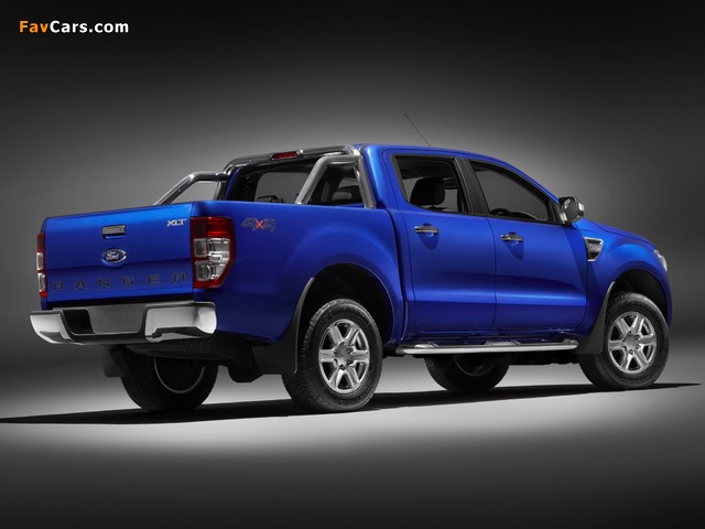 Pictures of Ford Ranger Double Cab XLT TH-spec 2011 (640 x 480)