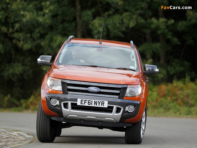 Pictures of Ford Ranger Wildtrak UK-spec 2012 (640 x 480)