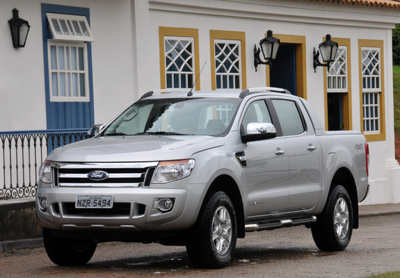 Pictures of Ford Ranger Double Cab Limited BR-spec 2012