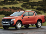 Pictures of Ford Ranger Wildtrak UK-spec 2012