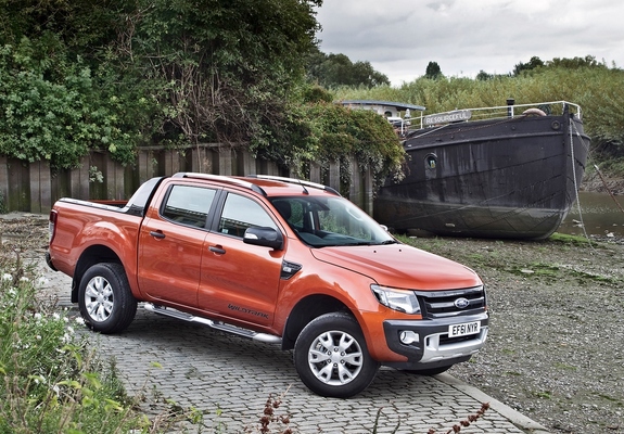 Pictures of Ford Ranger Wildtrak UK-spec 2012