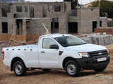 Pictures of Ford Ranger Single Cab ZA-spec 2012