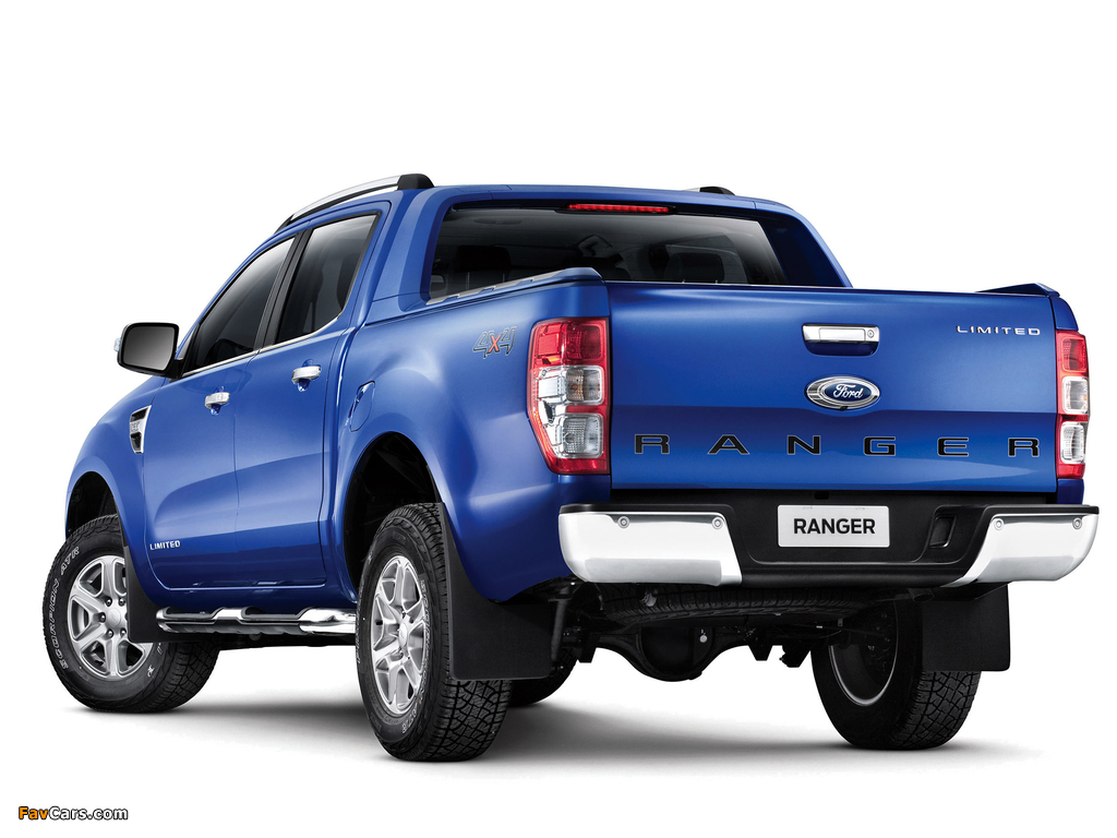 Pictures of Ford Ranger Double Cab Limited BR-spec 2012 (1024 x 768)