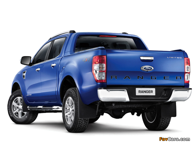 Pictures of Ford Ranger Double Cab Limited BR-spec 2012 (640 x 480)