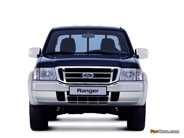 Ford Ranger Double Cab 2003–06 wallpapers (640 x 480)