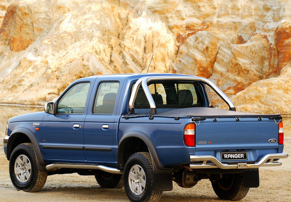 Ford Ranger Double Cab ZA-spec 2003–07 wallpapers