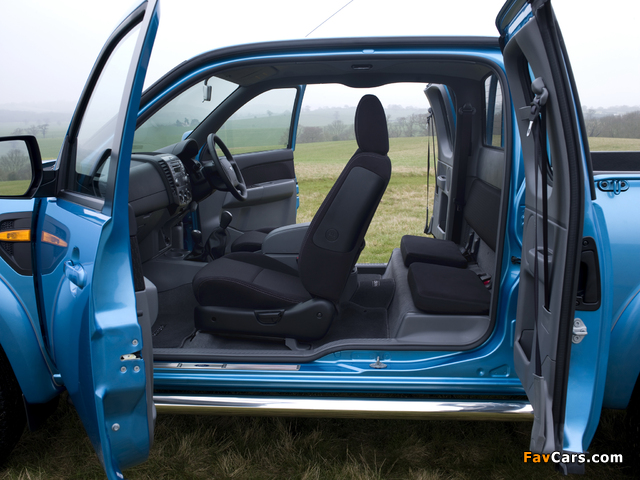 Ford Ranger Extended Cab UK-spec 2009–11 wallpapers (640 x 480)
