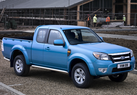 Ford Ranger Extended Cab UK-spec 2009–11 wallpapers