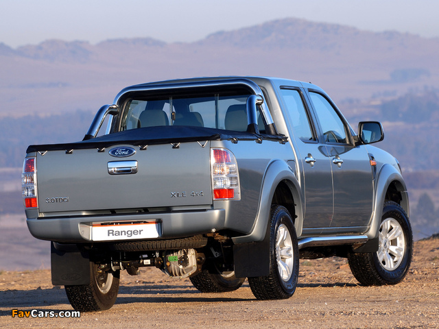 Ford Ranger Double Cab ZA-spec 2009–11 wallpapers (640 x 480)