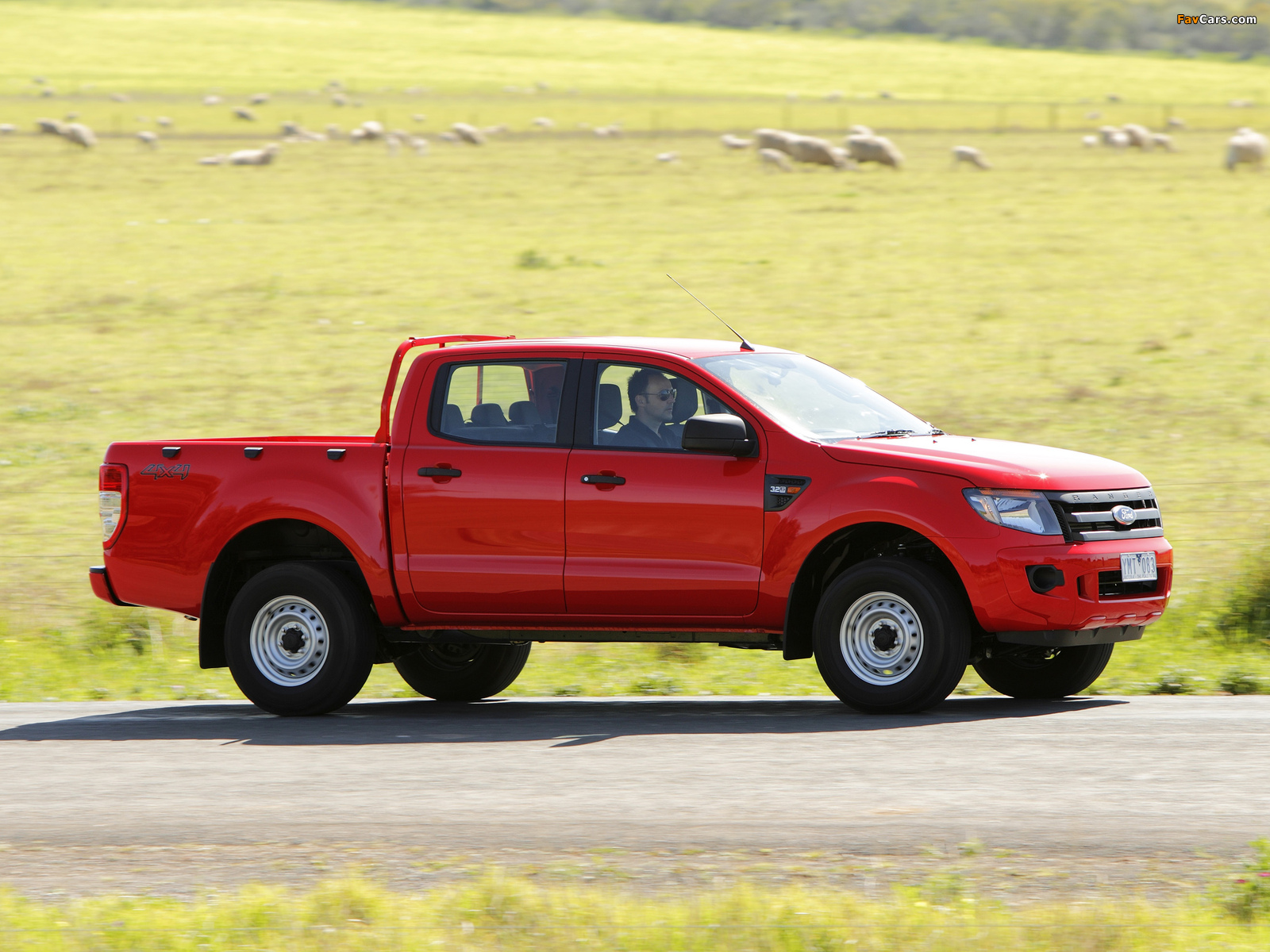 Ford Ranger Double Cab XL AU-spec 2011 wallpapers (1600 x 1200)