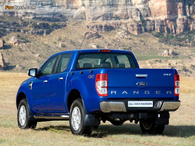 Ford Ranger Double Cab XLT ZA-spec 2011 wallpapers (640 x 480)