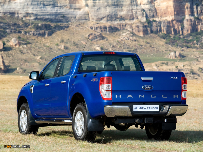 Ford Ranger Double Cab XLT ZA-spec 2011 wallpapers (800 x 600)