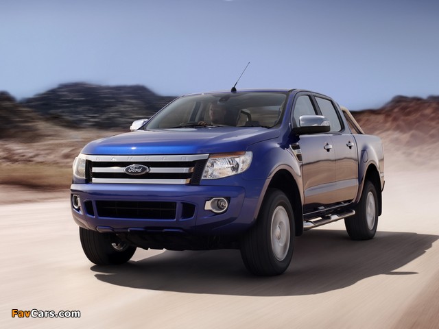 Ford Ranger Double Cab XLT TH-spec 2011 wallpapers (640 x 480)