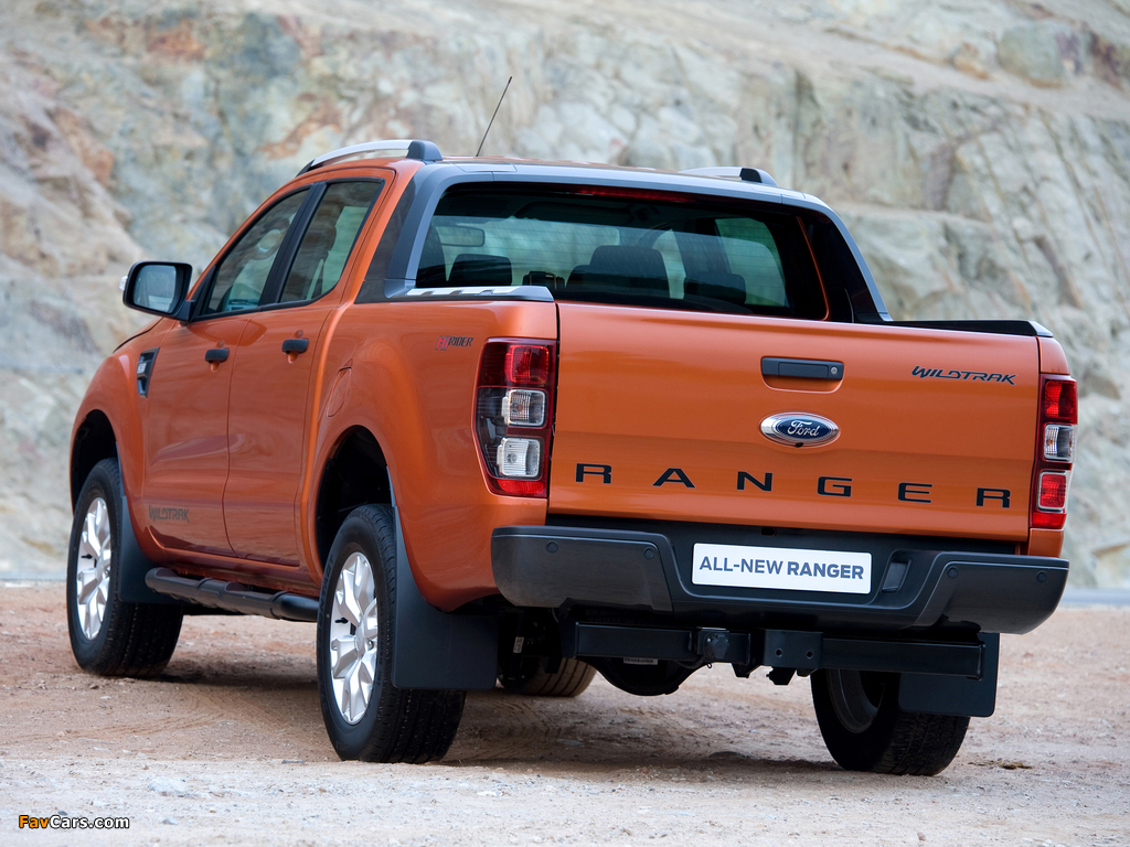 Ford Ranger Wildtrak ZA-spec 2011 wallpapers (1024 x 768)