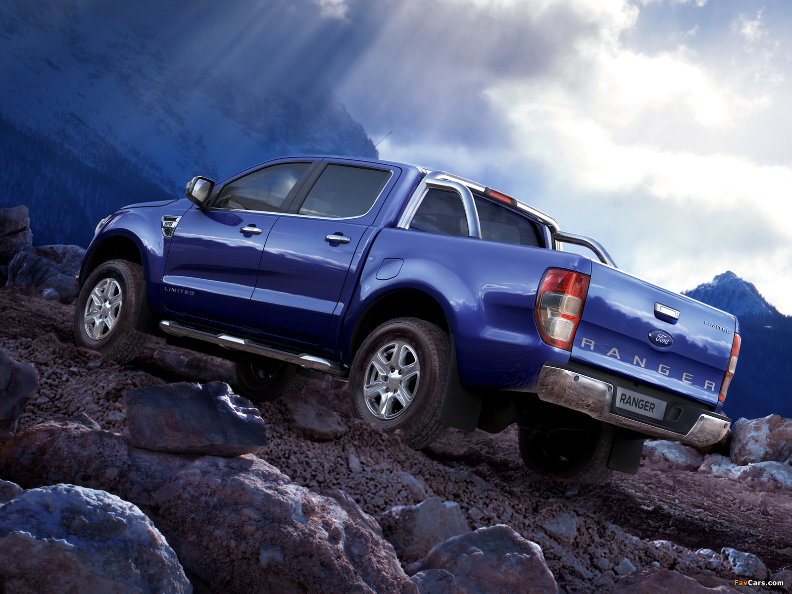 Ford Ranger Double Cab Limited UK-spec 2012 wallpapers (1600 x 1200)