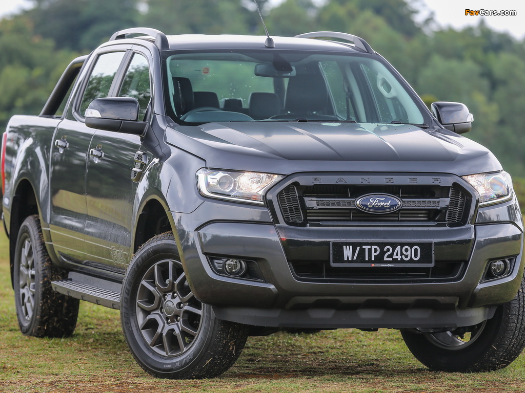 Ford Ranger Double Cab FX4 MY-spec 2017 wallpapers (1024 x 768)