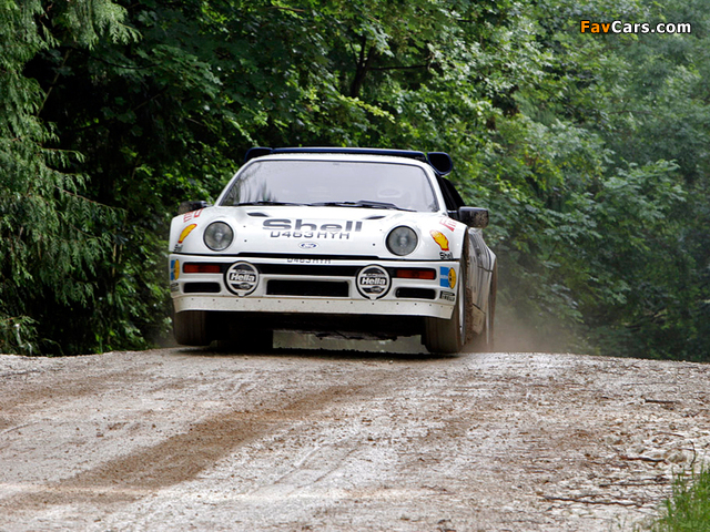 Ford RS200 Group B Rally Car images (640 x 480)